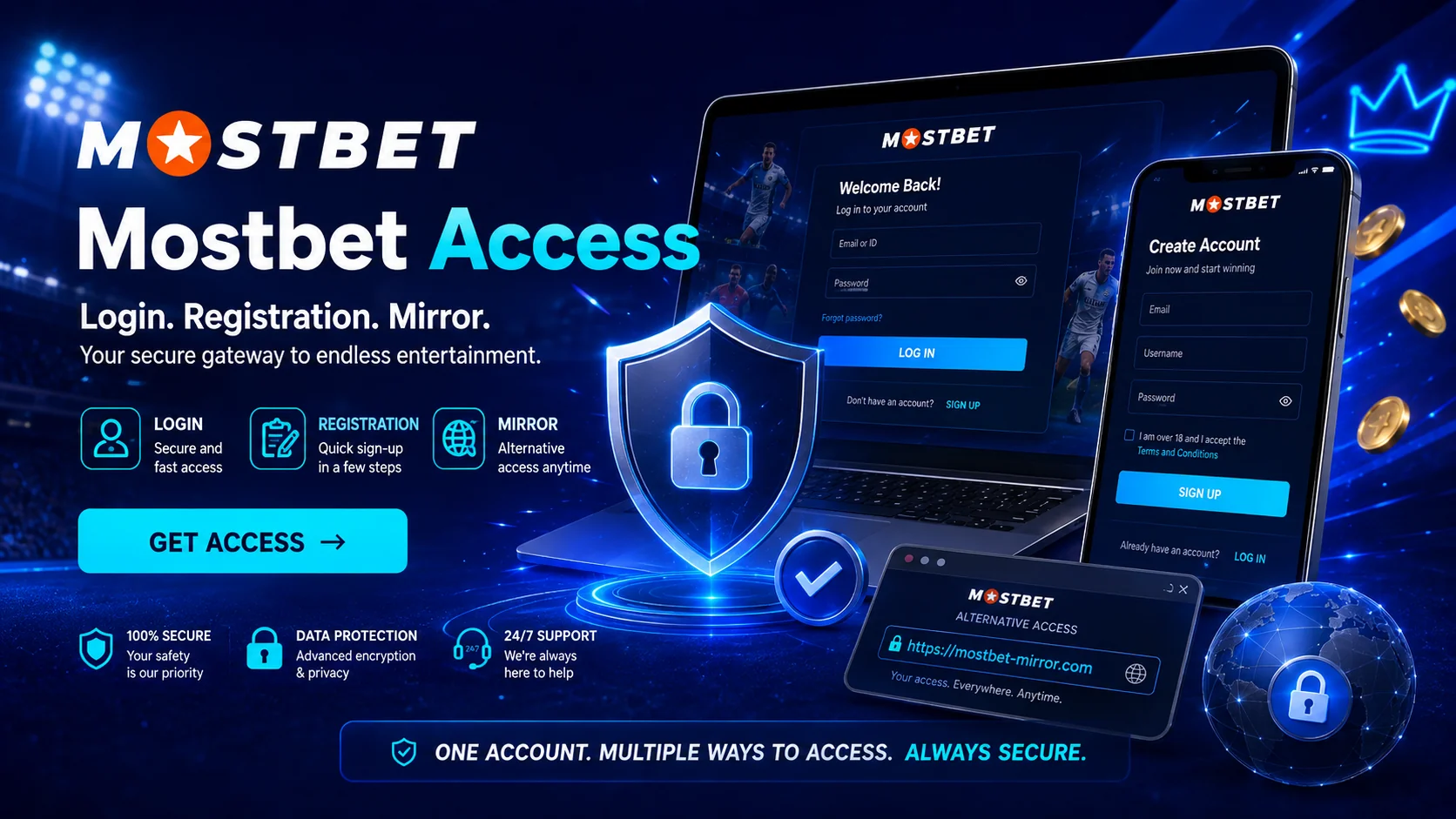 Mostbet login, registration and mirror: how to get into your account — Mostbet