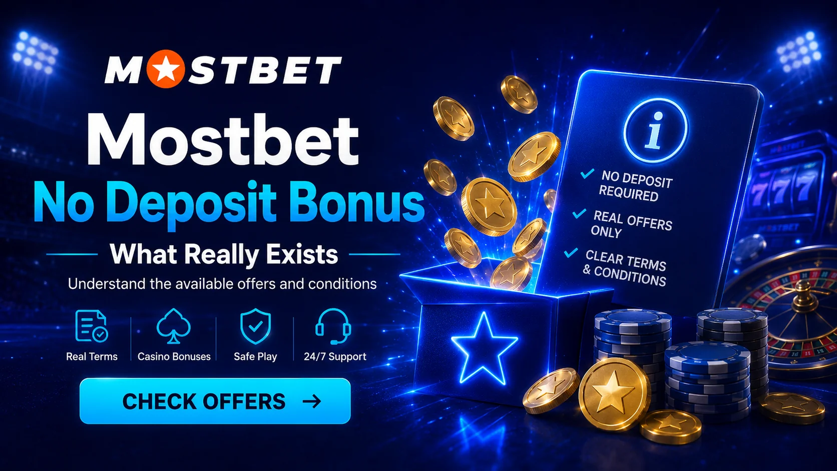 Mostbet No Deposit Bonus: What Really Exists — Mostbet